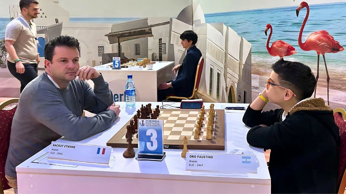 Fausti en el Djerba Chess Festival