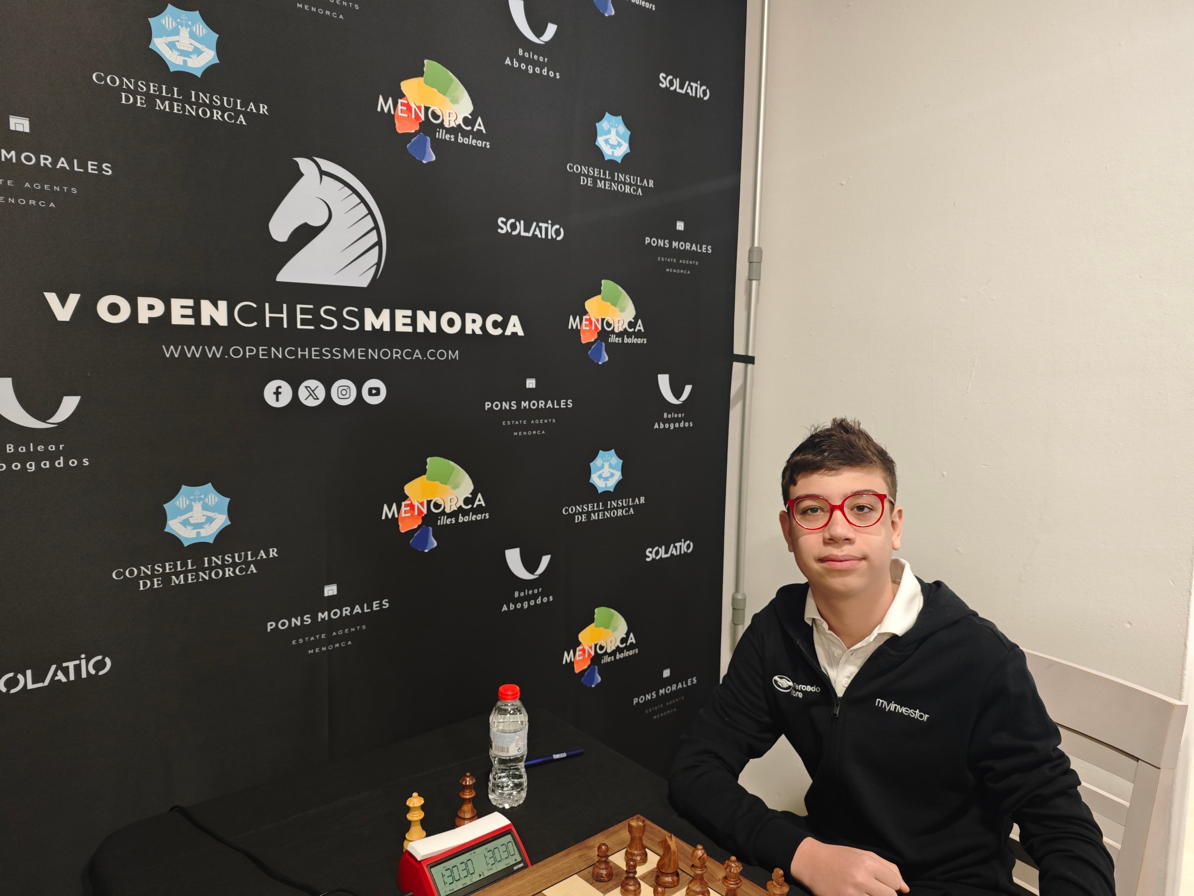 Fausti jugó el V Open Chess Menorca