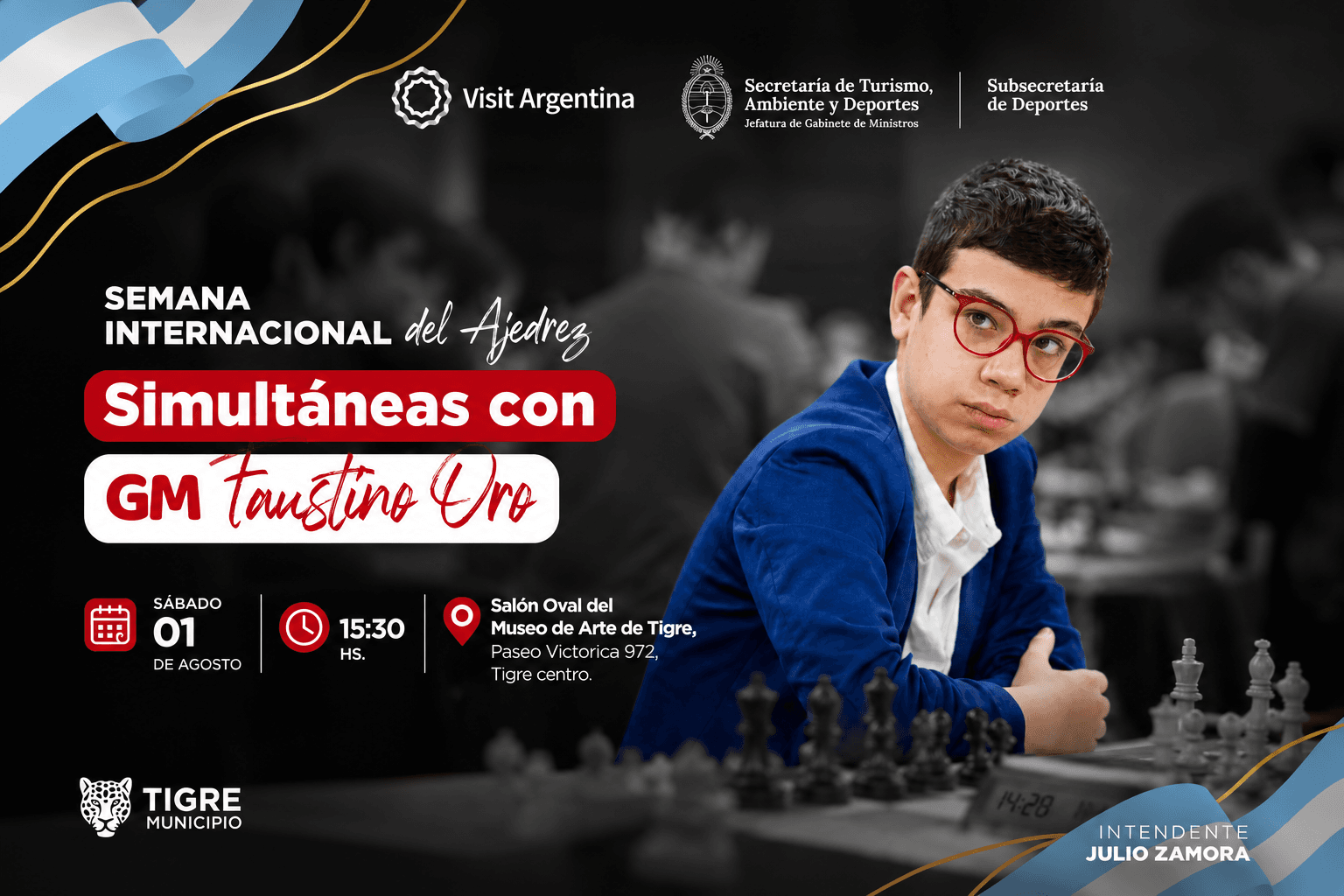 Primera exhibición de Fausti en Tigre